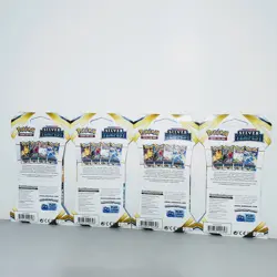 Pokemon: Silver Tempest - Sleeved Booster Packs Full Art Set of 4 Sealed - Image 2