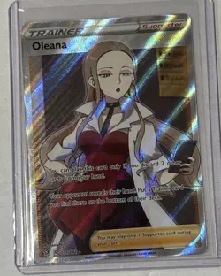 Pokemon Oleana 191/192 Sword & Shield: Rebel Clash Full Art Trainer - Image 3