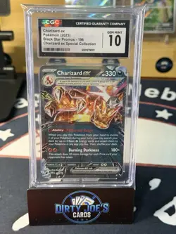 Charizard Ex 196 SVP Black Star Promo CGC 10 - Image 1