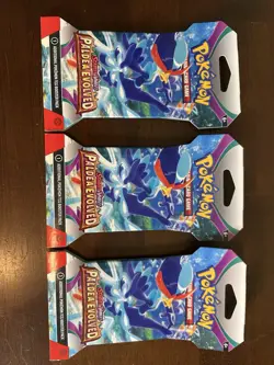 Pokemon - Paldea Evolved Sleeved Booster Pack (x3) - Image 1