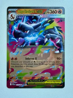 Mega Charizard X ex 013/094 - Pokemon TCG Phantasmal Flames - (Pack Fresh) NM+/M - Image 1