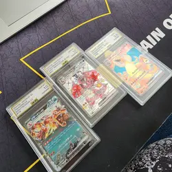 Pokemon TCG japanese charizard EX AGS SLAB LOT OF 3 - Image 2