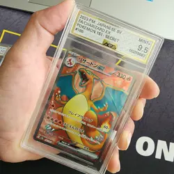 Pokemon TCG japanese charizard EX AGS SLAB LOT OF 3 - Image 3