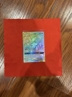 Pokemon TCG Arceus & Dialga & Palkia GX Cosmic Eclipse Rainbow - Image 2