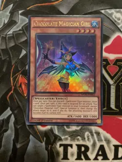 Yugioh Chocolate Magician Girl MVP1-ENG52 Ultra Rare 1st Ed NM - Image 1