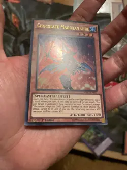 Yugioh Chocolate Magician Girl MVP1-ENG52 Ultra Rare 1st Ed NM - Image 3