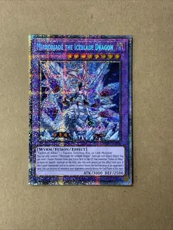 YUGIOH Mirrorjade the Iceblade Dragon (Starlight Rare) PHHY-EN100 1st Edition MP - Image 1