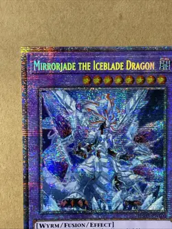 YUGIOH Mirrorjade the Iceblade Dragon (Starlight Rare) PHHY-EN100 1st Edition MP - Image 3