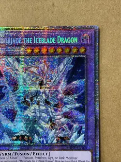YUGIOH Mirrorjade the Iceblade Dragon (Starlight Rare) PHHY-EN100 1st Edition MP - Image 4