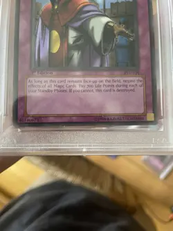 2002 Yu-Gi-Oh! Imperial Order PSV-104 1st Edition Pharaoh's Servant PSA 9 - Image 4