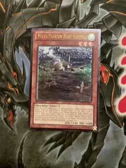 EU Yugioh Mecha Phantom Beast Hamstrat LTGY-EN025 Ultimate Rare 1st Ed NM - Image 1