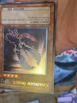 Yugioh! EU LP Chainsaw Insect - SOI-EN021 - Ultimate Rare - 1st Edition LP - Image 4