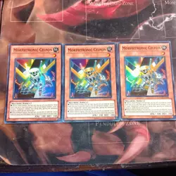 Yugioh - 1x Morphtronic Celfon - TU03-EN003 Super Rare NM Unlimited - Image 1