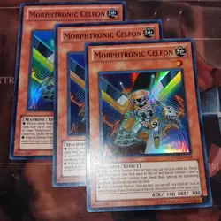 Yugioh - 1x Morphtronic Celfon - TU03-EN003 Super Rare NM Unlimited - Image 2