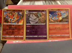 Three Pokemon TCG Trading Cards - Image 1
