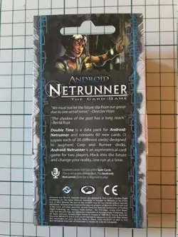 Android: Netrunner LCG - Double Time Data Pack - New and unopened - Image 2