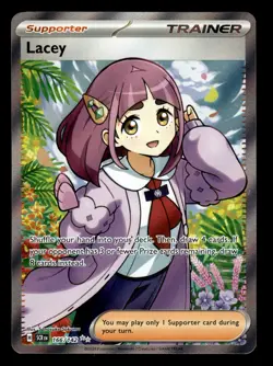 Lacey 166/142 Ultra Rare Stellar Crown Pokemon Card - Image 1