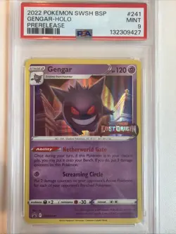 Gengar - (Prerelease) SWSH241 Promo Cards Holo PSA 9 - Image 1