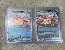 Pokemon Charizard EX 125/197 & 054/091 Near Mint Cards Lot - Image 1