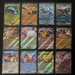 Pokemon 151 EX Holo Rare Double Rare sv2a Japanese Complete Set (12 Cards) NM - Image 1