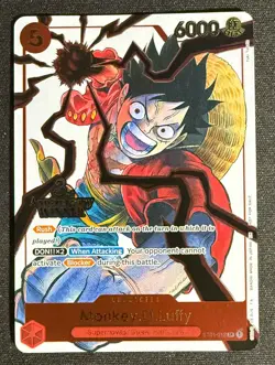 One Piece Card Game 3rd Anniversary Winner Monkey.D.Luffy ST01-012 UNPLAYED MINT - Image 1