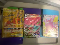 JUMBO LOT Charizard Pikachu Venusau VMAX + More OVERSIZED CARD LOT NM POKEMON #D - Image 1