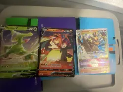 JUMBO LOT Charizard Pikachu Venusau VMAX + More OVERSIZED CARD LOT NM POKEMON #E - Image 5