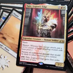 Custom COMMANDER DECK 100 English MTG Cards. ***Tajic Boros KNIGHTS Tribal*** - Image 1