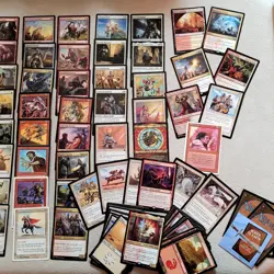 Custom COMMANDER DECK 100 English MTG Cards. ***Tajic Boros KNIGHTS Tribal*** - Image 2