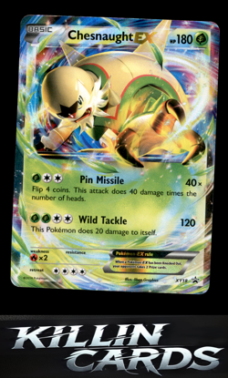 Chesnaught EX - XY18 XY18 Pokemon Promo XY Promos Card MP - Image 1