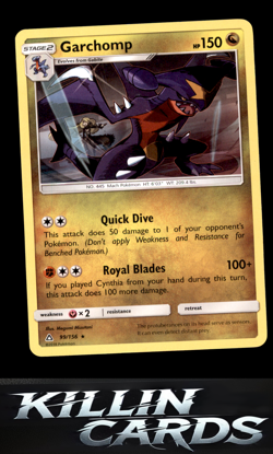 Garchomp 99/156 Pokemon Rare SM - Ultra Prism Card LP - Image 1