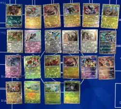 3) Pokemon cards Lot of 22 Terrastal Festivals master ball Holo Japanese SV8a - Image 1