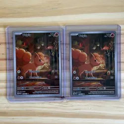 Vulpix Holo 2 Card LOT - Full Art MEG EN Pokemon - 2025 TCG Pokemon 138/132 - Image 1