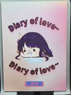 Yor Forger Spy X Family Goddess Story Diary of Love Waifu Anime LSP Card LSP-06 - Image 2