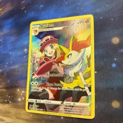Pokemon Card Braixen TG01/TG30 Trainer Gallery Rare Silver Tempest NM - Image 3