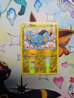 Pokemon TCG Shinx Breakpoint Reverse Holo Card 44/122 Common - Image 1