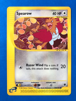 Spearow 130/165 Common Expedition Pokemon Card NM! Vtg Non-holo - Image 1