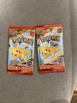 [SEALED] McDonald s Promo Card Pack 2025 Pikachu 020/M-P Japanese Pokemon - Image 1