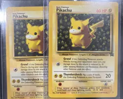 Pokemon "Ivy" PIKACHU Card BLACK STAR PROMO Set #1 Wizard of the Coast League (2 - Image 1