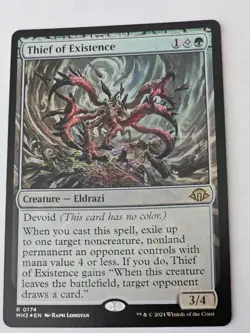 MTG - FOIL Thief of Existence - Modern Horizons 3 - Image 1
