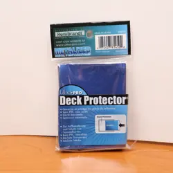 ULTRA PRO METALIZED SAPPHIRE GLOW DECK PROTECTOR SLEEVES (STANDARD SIZE) 50ct - Image 2