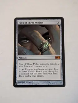 Ring of Three Wishes The List Reprints Regular - Image 1