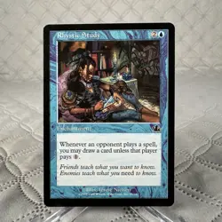 MTG Magic the Gathering Rhystic Study (45/144) Prophecy LP - Image 1