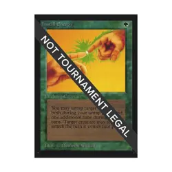 WOTC MtG International Ed. Instill Energy (U) NM - Image 1
