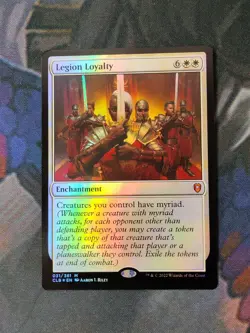 Legion Loyalty - Foil | 7% Off 2+ | Baldur's Gate | NM | MTG - Image 1