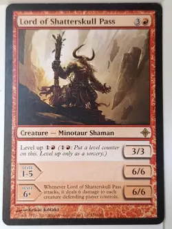 Lord of Shatterskull Pass- Rise of the Eldrazi - Magic the Gathering MTG Nice! - Image 1
