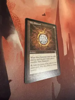 Mox Diamond Stronghold LP Magic the Gathering - Image 2