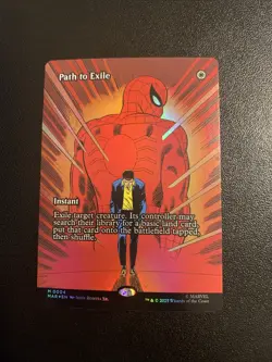Path to Exile (Borderless) Foil #4 MTG: Spiderman - Image 1