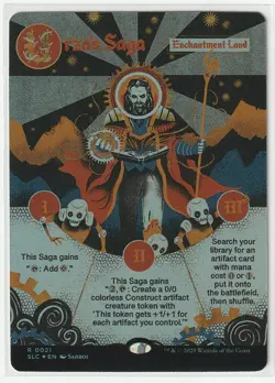 NM - Urza's Saga Foil SLC 0021 - MTG Secret Lair Encyclopedia of Magic - Image 1