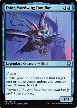 Esior, Wardwing Familiar U Commander Legends 67 LP - Image 1